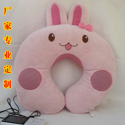 【深圳廠家定制 午睡音樂(lè)枕 音樂(lè)枕卡通U型音樂(lè)枕 廠家來(lái)圖定做】?jī)r(jià)格,廠家,圖片,靠墊、抱枕,深圳市熊爸爸玩具禮品-